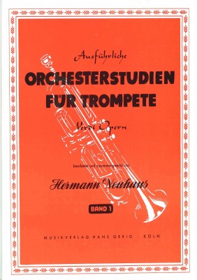 Ausführliche Orchesterstudien für Trompete - 1