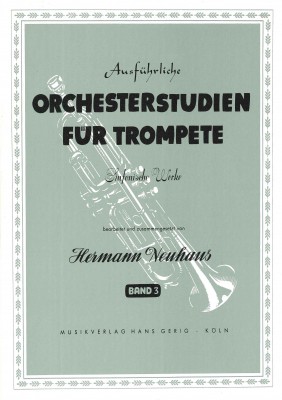Ausführliche Orchesterstudien für Trompete - 3