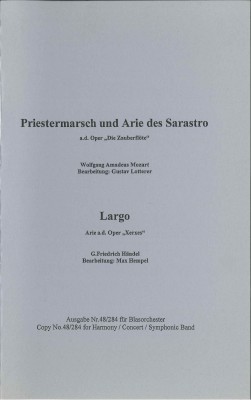 Priestermarsch und Arie des Sarastro