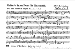 Halters Tanzalbum <br /> HEFT 1