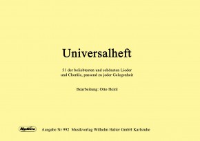 Universalheft - GRUPPE A <br /> 3. STIMME IN ES - III: <br /> Altsaxophon / Waldhorn / Althorn