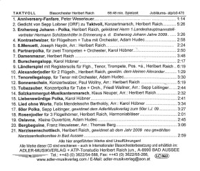 Taktvoll (Jubiläums CD) - ABVERKAUF