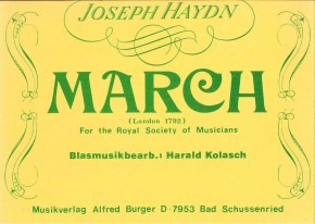 March for the Royal Society of Musicians - LAGERABVERKAUF