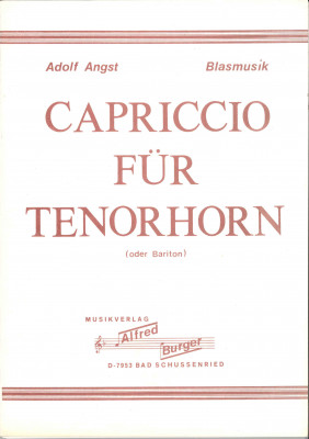 Capriccio für Tenorhorn - LAGERABVERKAUF