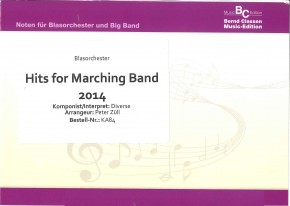 Hits for Marching Band 2014