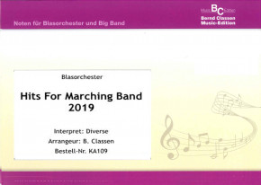 Hits for Marching Band 2019