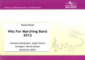 Hits for Marching Band 2012
