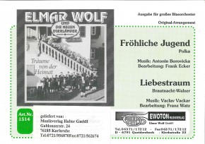 Liebestraum <br /> (Brautnacht Walzer) - LAGERABVERKAUF