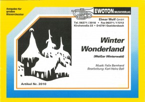 Winter Wonderland <br /> (Weißer Winterwald) - LAGERABVERKAUF