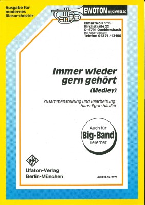 Immer wieder gern gehört - LAGERABVERKAUF