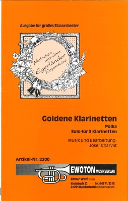 Goldene Klarinetten - LAGERABVERKAUF
