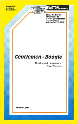 Gentlemen-Boogie <br /> Gentlemen Boogie - LAGERABVERKAUF