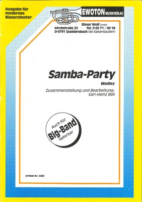 Samba-Party <br /> Samba Party - LAGERABVERKAUF