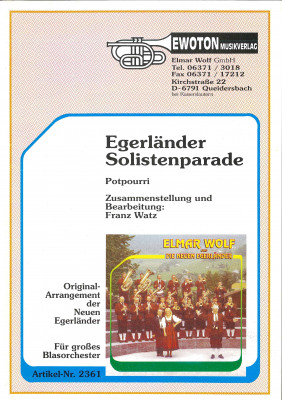 Egerländer Solistenparade - LAGERABVERKAUF