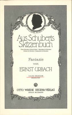 Aus Schuberts Skizzenbuch