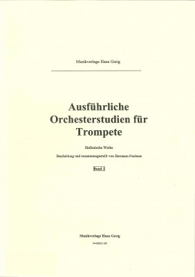 Ausführliche Orchesterstudien für Trompete - 2